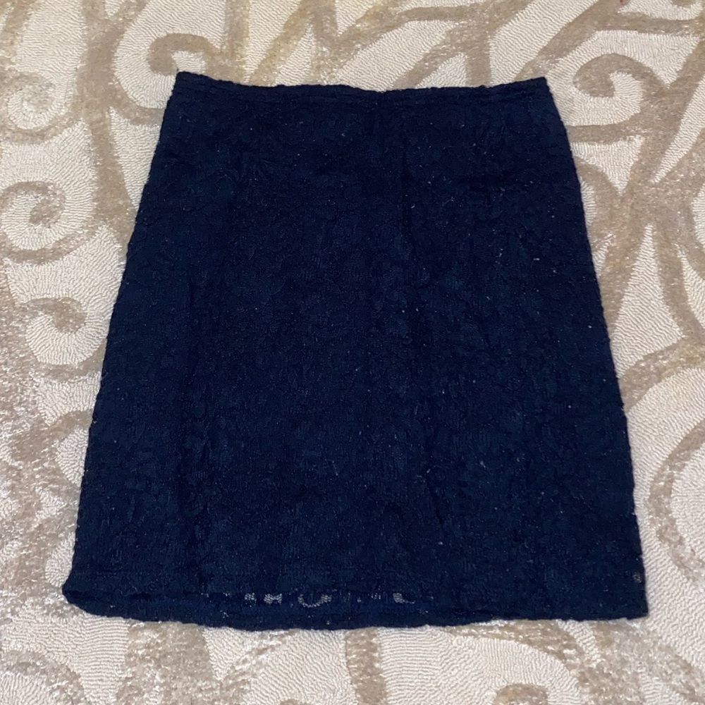 💙Navy Abercrombie Kids Pencil Skirt💙